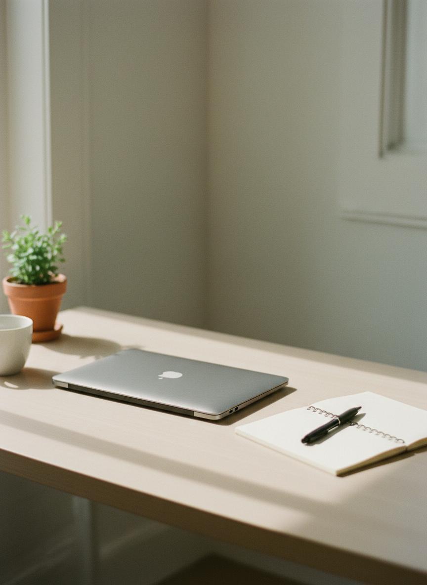 Laptop workspace